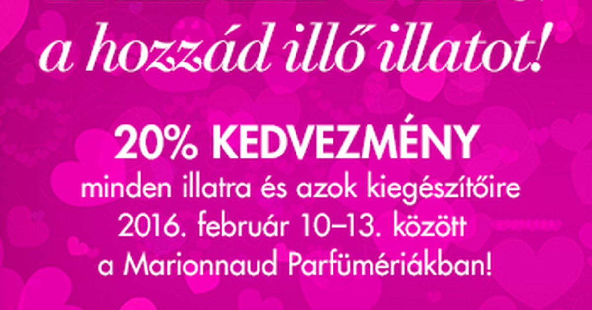 Egy illatba beleszeretni