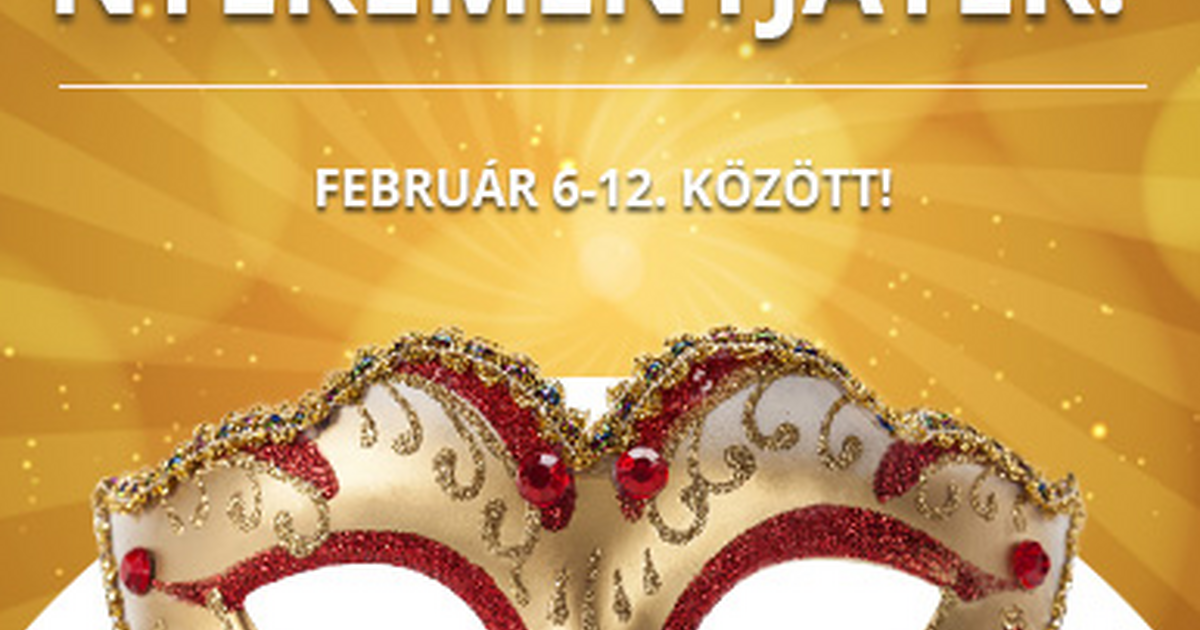 Keresd az álarcokat és nyerj előfizetést!