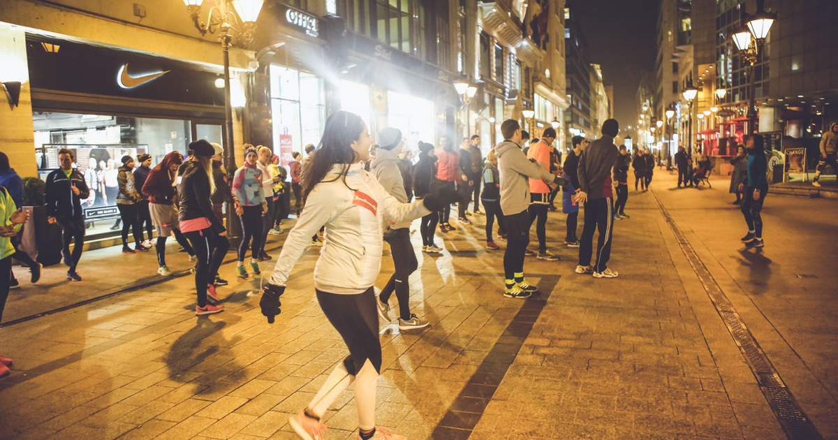 Randivonal és Nike+ Run Club futóverseny - képes beszámoló