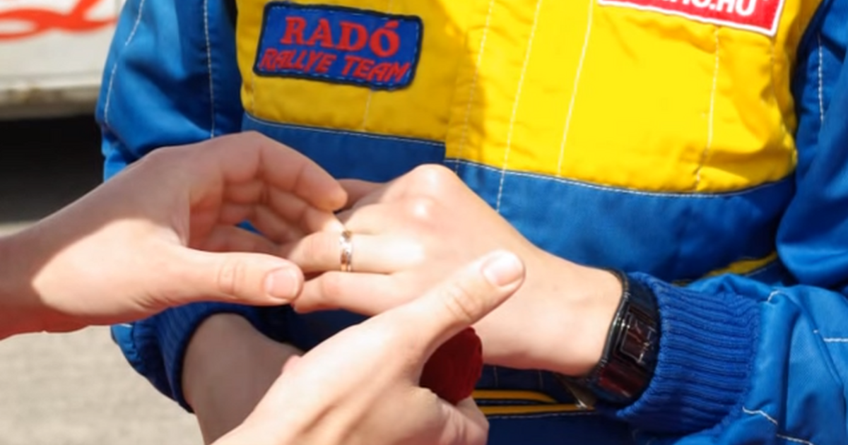 Lánykérés rally-s módra