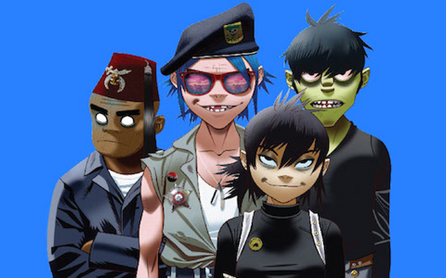 Gorillaz koncert november 13-án a Budapest Arénában