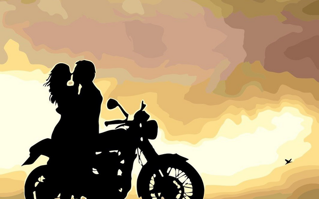 Motoros lánykérés