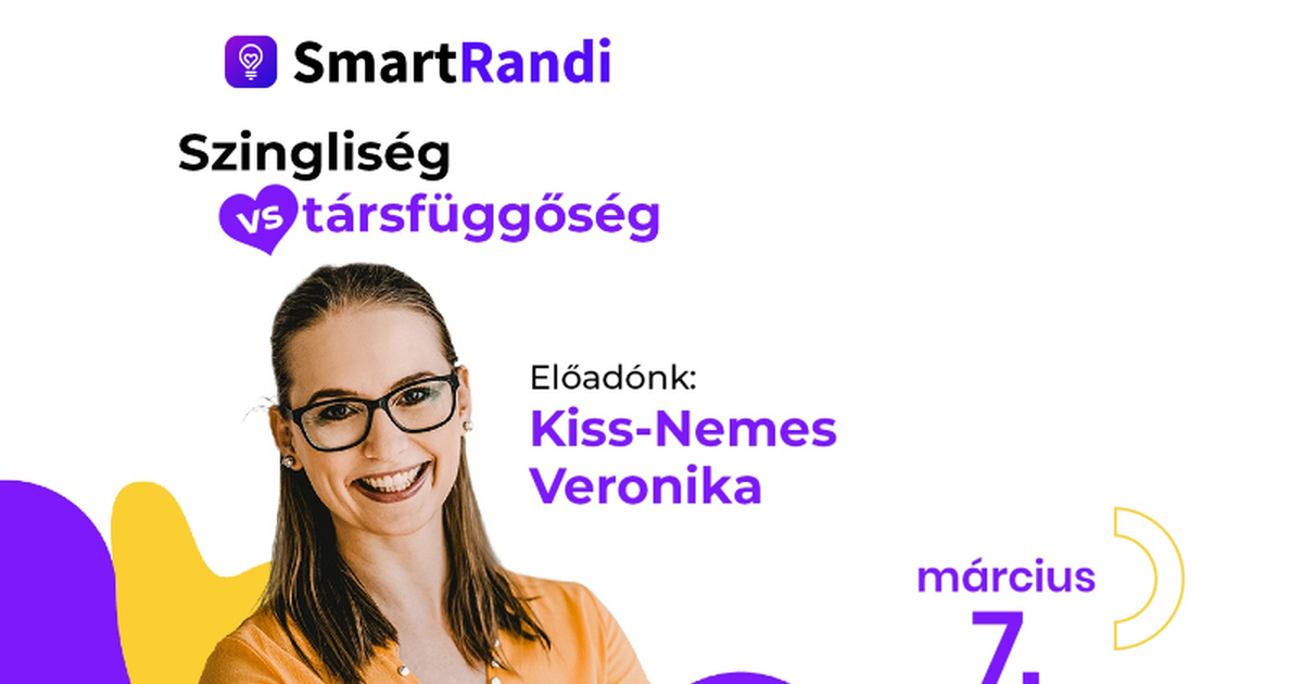 SMARTRANDI előadás-sorozat: A szingliség és társfüggőség pszichológiája